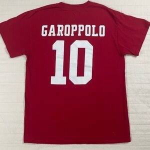San Francisco 49ers Jimmy Garoppolo NFL Team Apparel T-Shirt Medium